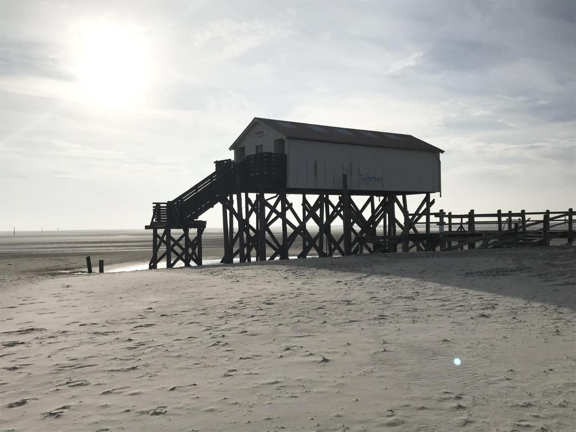 Haus Sommerwind; Wohnung 3 Sankt Peter-Ording Dış mekan fotoğraf
